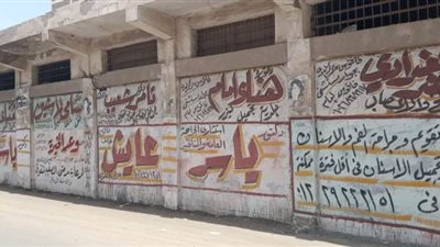 الحبس والغرامة للمخالفين.. طلب إحاطة للحكومة بشأن معاقبة أصحاب الإعلانات على الحوائط والجدران