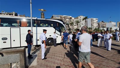 وفد اليخت السياحي Running on waves في زيارة لمعالم بورسعيد | صور