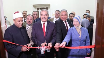 رئيس جامعة الأزهر يفتتح معرض الكتاب بكلية الدراسات الإسلامية بالإسكندرية
