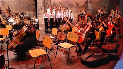 الاستعدادات الأولى لحفل افتتاح مسرح نهاد صليحة بأكاديمية الفنون | صور