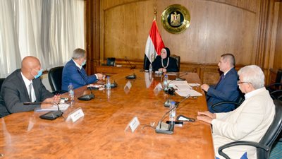 وزيرة التجارة توجه بإنتاج خلاطات مياه تحتوي على الجزء الخاص بترشيد الاستهلاك 