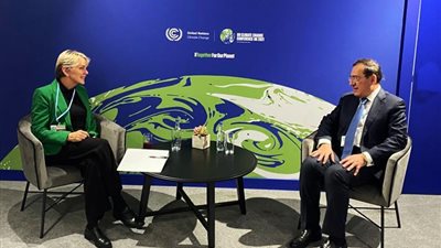 وزير البترول يبحث مع نظيره الأمريكي علاقات الشراكة بين البلدين