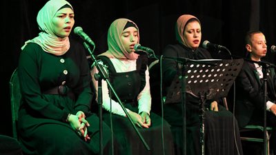 حفل إنشاد جيني بساقية عبد المنعم الصاوي 