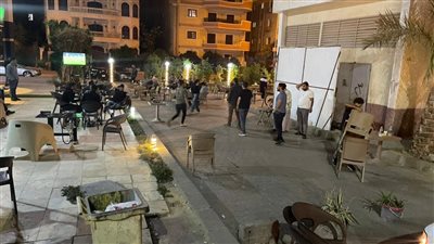 جهاز 6 أكتوبر يشن حملات مسائية لمواجهة التعديات بأحياء المدينة 