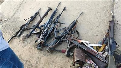 منها 8 أجولة من خام الذهب.. أبرز المضبوطات داخل أوكار 12 عنصرًا إجراميًّا بأسوان