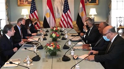 سامح شكري: مؤتمر الحوار الاستراتيجي بين واشنطن والقاهرة فرصة لحل قضايا المنطقة