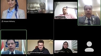 نائب رئيس جامعة بنها للدراسات العليا يتابع أداء المبعوثين بالخارج