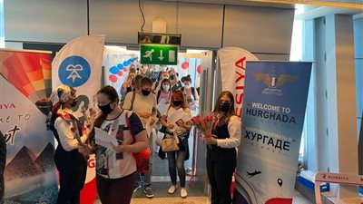 وصول أول رحلة طيران شارتر من روسيا إلى الغردقة بعد توقف 6 سنوات