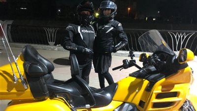 الأولى في مصر.. رالي للسفر إلى السعودية صد رد بالدراجات النارية | صور