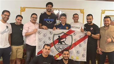 دعم خليجي للاعب سلة الزمالك في قطر