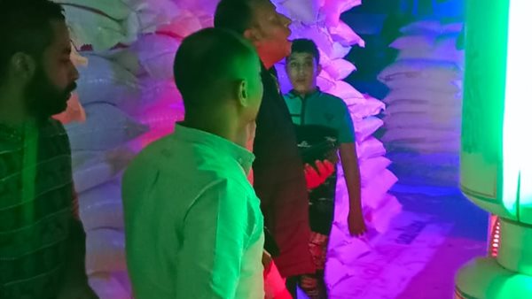 مخزن الدقيق المضبوط