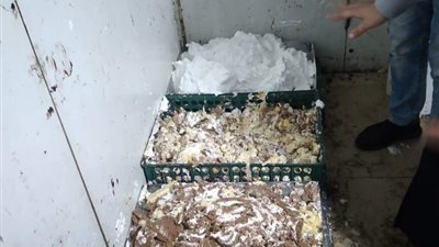 ضبط مصنع يعيد تصنيع الحلويات غير الصالحة للاستهلاك الآدمي بشبرا الخيمة 