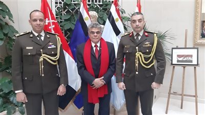 رئيس بيت العائلة المصرية بألمانيا: سعداء بتكريم الملحق العسكري لـ أبطال حرب أكتوبر