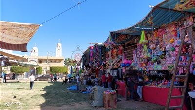 انطلاق أسبوع الاحتفالات بمولد الشهيد مارجرجس بالأقصر