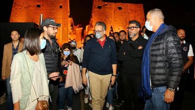 حتى الساعات الأولى من صباح اليوم... جولة تفقدية لوزير السياحة والآثار في الأقصر | صور 