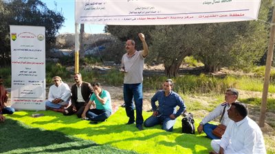 بحوث الصحراء يطلق مشروعا في عين القديرات بوسط سيناء لدمج أبنائها في التنمية الزراعية المستدامة