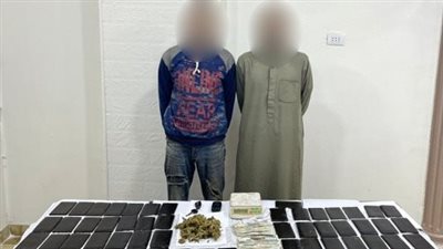 ضبط شخصين بحوزتهما كمية من المخدرات بمنشأة القناطر