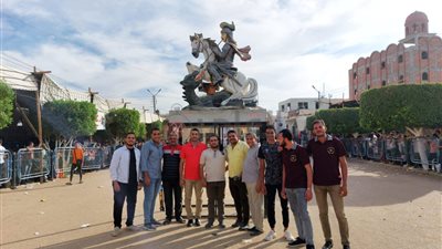 لليوم الثاني.. الأقباط يواصلون الاحتفال بمولد مار جرجس في الأقصر | صور