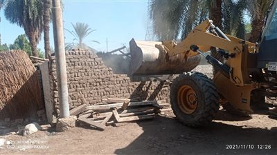 إزالة 18 تعديًا على أراضي الدولة بجنوب الأقصر