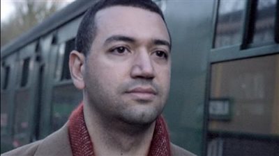 محمد حفظي وبشرى ووالد حلا شيحة في عزاء شقيقة معز مسعود