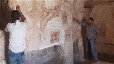 الآثار تنتهي من ترميم مقابر عرب العطيات بأسيوط | صور 