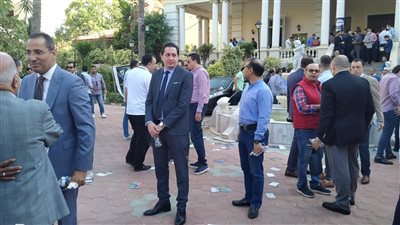 إقبال المئات من أعضاء قضاة الإسكندرية للإدلاء بأصواتهم في انتخابات النادي