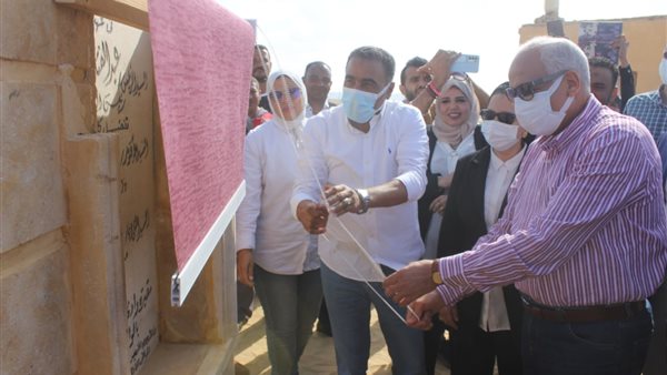 محافظ الحيزة يفتتح