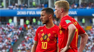 دي بروين: حزين لجلوس هازارد على مقاعد البدلاء مع ريال مدريد