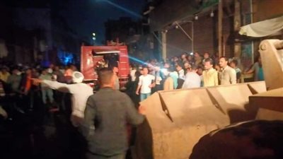 انتداب المعمل الجنائي لفحص حريق طهطا بسوهاج.. والمحافظ يكلف بسرعة صرف التعويضات 