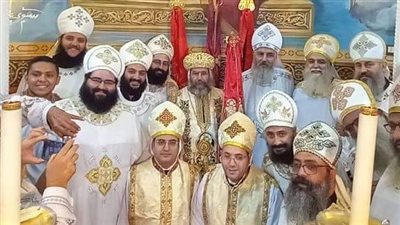 الكنيسة الأرثوذكسية ترسم اثنين من الكهنة الجدد بالشرقية 