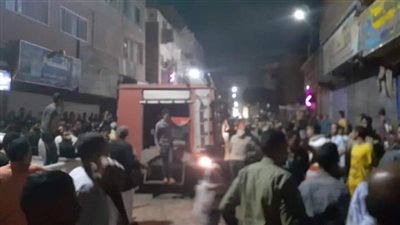 السيطرة على حريق اندلع في مخزن أحذية بسوهاج