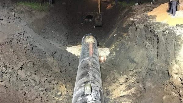 عطل بخط المياه 