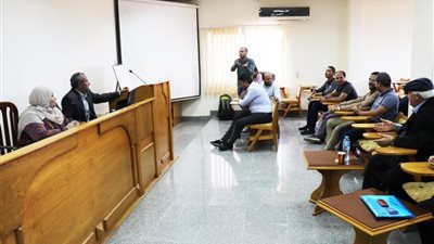 معمل الثروة السمكية يختتم البرنامج التدريبي حول جودة المياه في المزارع السمكية 