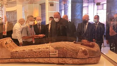 وزير الخارجية يثني على جناح مصر بمعرض إكسبو دبي 2020