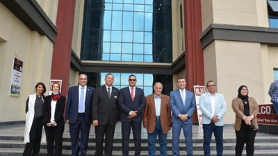 محافظ الدقهلية يتفقد جامعة المنصورة الجديدة │ صور