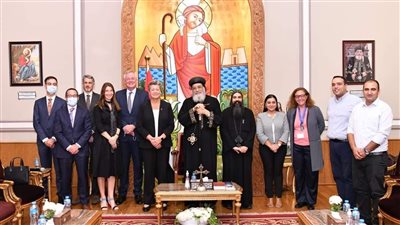 البابا تواضروس يستقبل مفوضة الشؤون الداخلية بالاتحاد الأوروبي