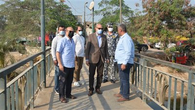 محافظ القليوبية يجري جولة بالخصوص لمتابعة أعمال النظافة وتوسعة طريق ترعة الإسماعيلية