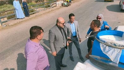 تحرير 28 مخالفة وضبط 3600 كيلو ألبان غير صالحة خلال حملات رقابية بالمنيا