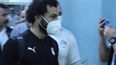 منتخب مصر يصل ملعب برج العرب لمواجهة الجابون 