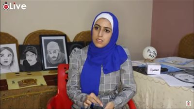 روان طالبة جامعية بالدقهلية أبدعت في الرسم وطموحها الوصول إلى العالمية