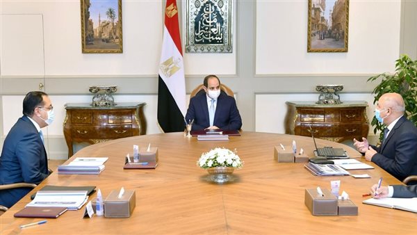 جانب من اجتمع الرئيس