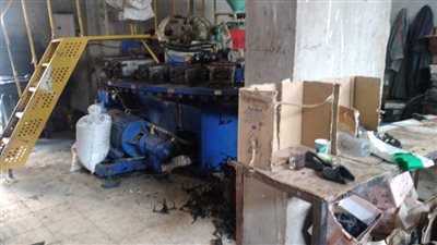 ضبط مصنعي ملابس جاهزة دون ترخيص في شبرا الخيمة 