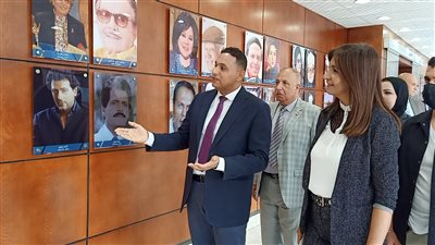 وزيرة الهجرة تتفقد قاعة أعلام الدقهلية │ صور