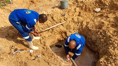 الانتهاء من صيانة إصلاح خطوط مياه الشرب على مستوى محافظات القناة 