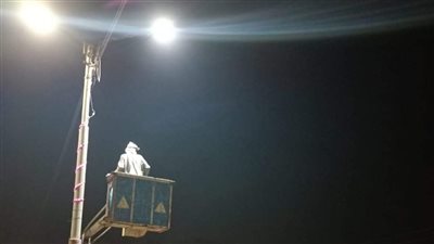 رئيس مركز سمالوط يتابع جهود الوحدات المحلية في قطاعي النظافة والإنارة