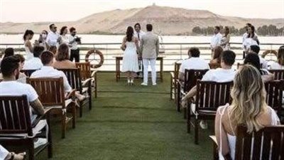 أيه اللي جاب قبة أسوان في الأقصر؟ مستخدمو مواقع التواصل يسخرون من صورة صفحة السياحة لحفل زفاف برازيلي