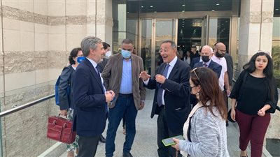 المتحف القومي للحضارة بالفسطاط يستقبل السفير الإيطالي بالقاهرة | صور