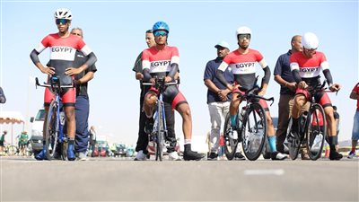 12 لاعبًا مصريًا يشاركون في ختام البطولة العربية للدراجات