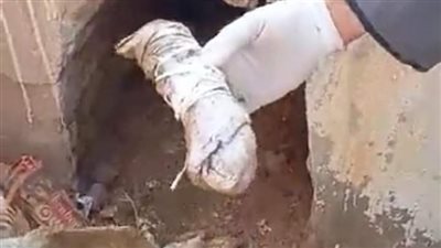 مكتوب عليها عبارات دجل وشعوذة.. أهالي المحلة يستخرجون أعمال سحر من المقابر│ صور