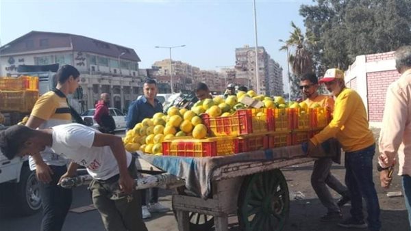 إزالة الإشغالات بضواحي